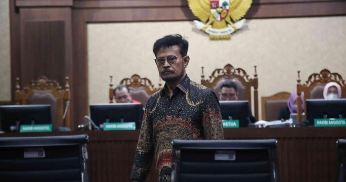 Putusan PT DKI: SYL Dihukum 12 Tahun Penjara